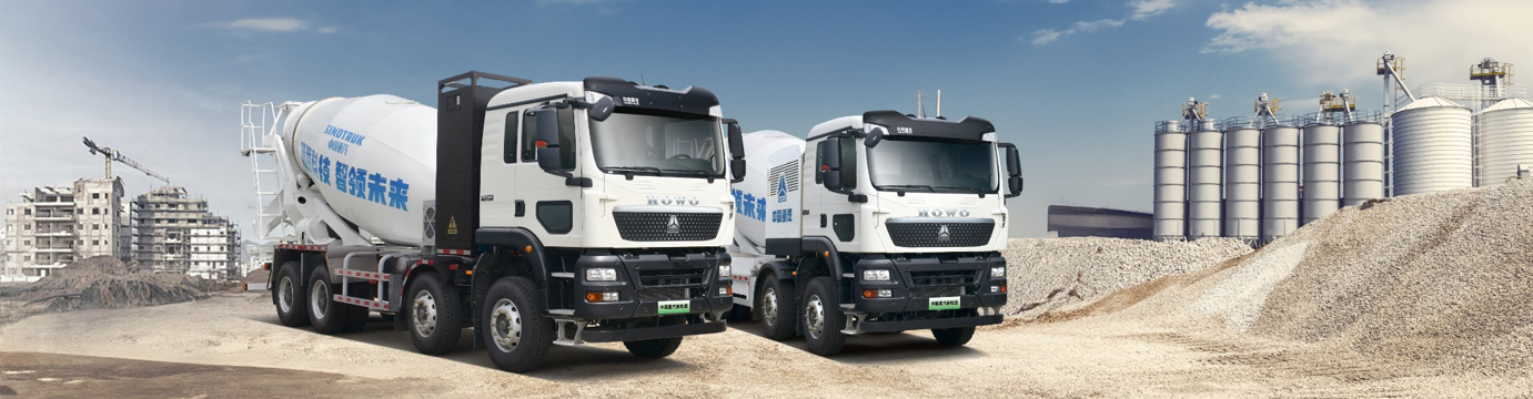 豪沃係列純電動攪拌車型